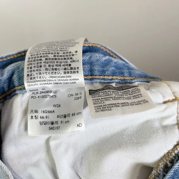Levi's 501 Roll Up Jeans Short - Picture 12 of 16